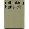 Rethinking Hanslick door Nicole Grimes