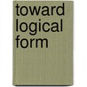 Toward Logical Form door By Reed.