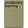 Vocabulary Learning door Ali Jahangard