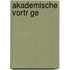 Akademische Vortr Ge