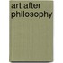 Art After Philosophy