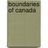 Boundaries of Canada
