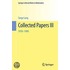 Collected Papers Iii