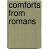 Comforts from Romans by Elyse M. Fitzpatrick