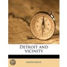 Detroit and Vicinity door Onbekend