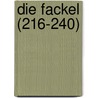 Die Fackel (216-240) door Karl Kraus