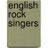 English rock singers