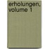 Erholungen, Volume 1
