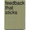 Feedback That Sticks by Kira Armstrong