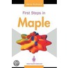 First Steps In Maple door Werner Burkhardt