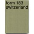 Form 183 Switzerland