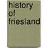 History of Friesland