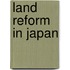 Land Reform in Japan