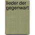 Lieder der Gegenwart