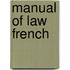 Manual of Law French