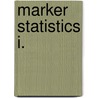 Marker Statistics I. by Jiri Knizek