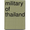 Military of Thailand door Books Llc