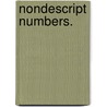 Nondescript Numbers. door Samuel Simpson