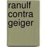 Ranulf Contra Geiger by Theodor Geiger