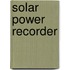 Solar Power Recorder