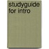Studyguide for Intro