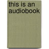 This Is an Audiobook door Demetri Martin