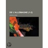 de L'Allemagne (1-2) by Heinrich Heine