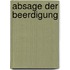 Absage der Beerdigung