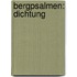 Bergpsalmen: Dichtung