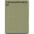 Calculusint/Mathxl Pk