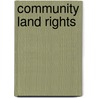 Community Land Rights door Andy Wightman