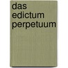 Das Edictum Perpetuum by Lenel Otto