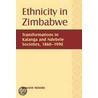 Ethnicity in Zimbabwe door Enocent Msindo