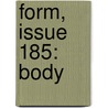 Form, Issue 185: Body door Princeton Architectural Press
