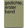 Gedichte, Erster Band by Friedrich Schiller