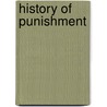 History Of Punishment by Lewis Lyons