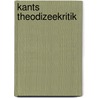Kants Theodizeekritik door Kurt Appel