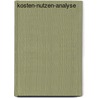 Kosten-Nutzen-Analyse door Georg Westermann