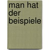 Man hat der Beispiele door Carl Friedrich Zimdar