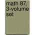 Math 87, 3-Volume Set