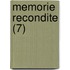 Memorie Recondite (7)