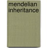 Mendelian Inheritance door Frederic P. Miller