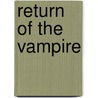 Return of the Vampire door Gernonimo Stilton