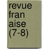 Revue Fran Aise (7-8)