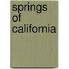 Springs of California door Books Llc