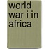 World War I in Africa