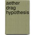 Aether Drag Hypothesis