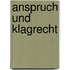 Anspruch Und Klagrecht