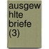 Ausgew Hlte Briefe (3)