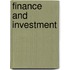 Finance and investment